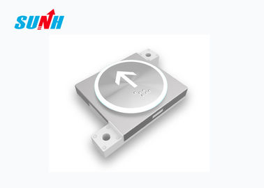 Square Replacement Elevator Buttons Customized Size For Elevator ISO Certification